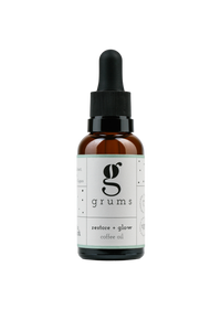 Grums restore + glow coffee oil